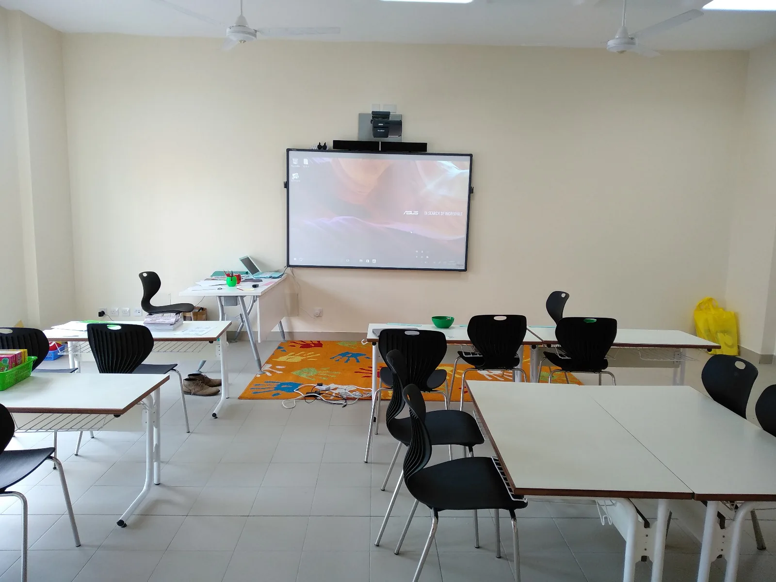 Projector Classroom Setup