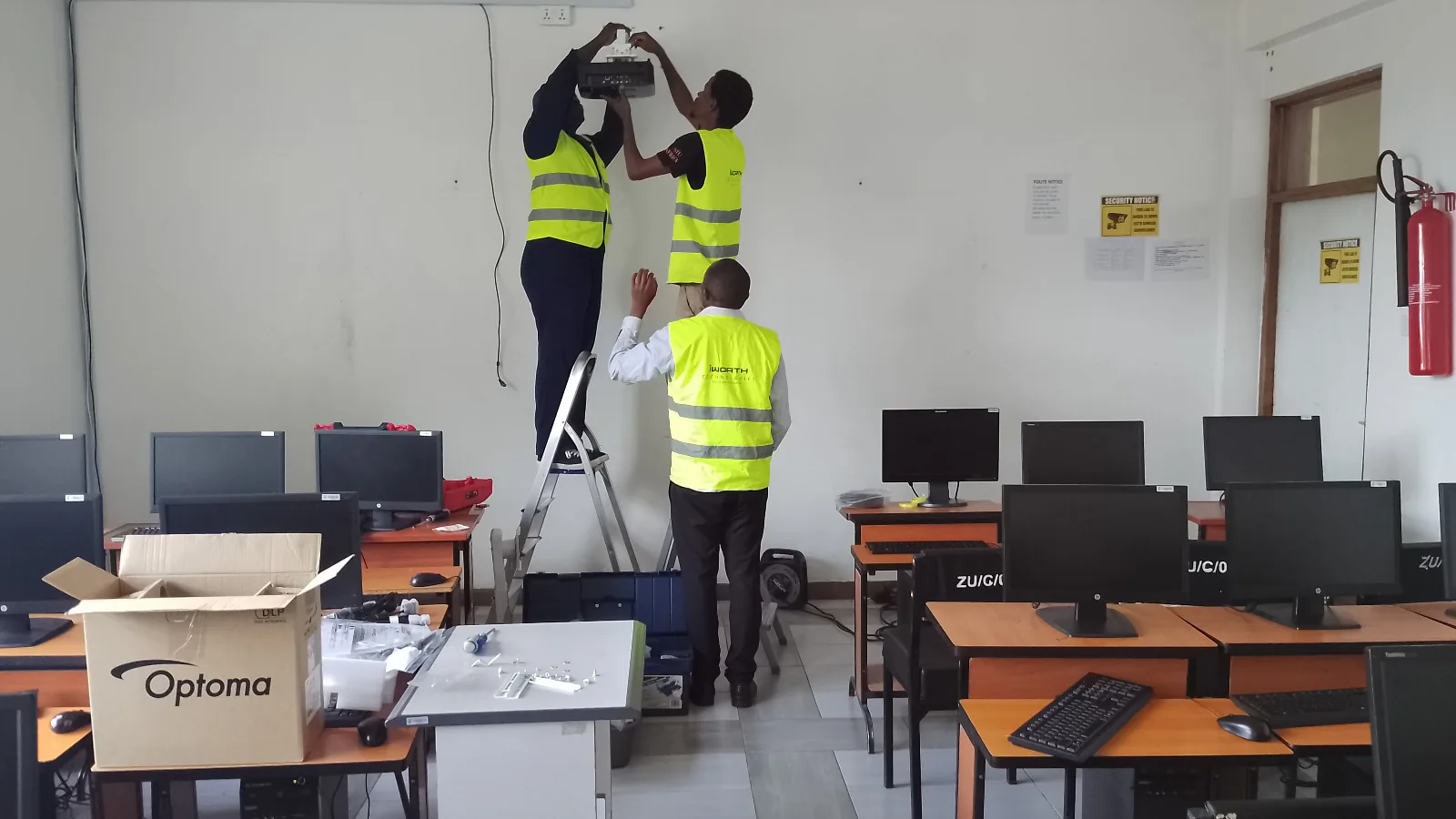 Projector installation