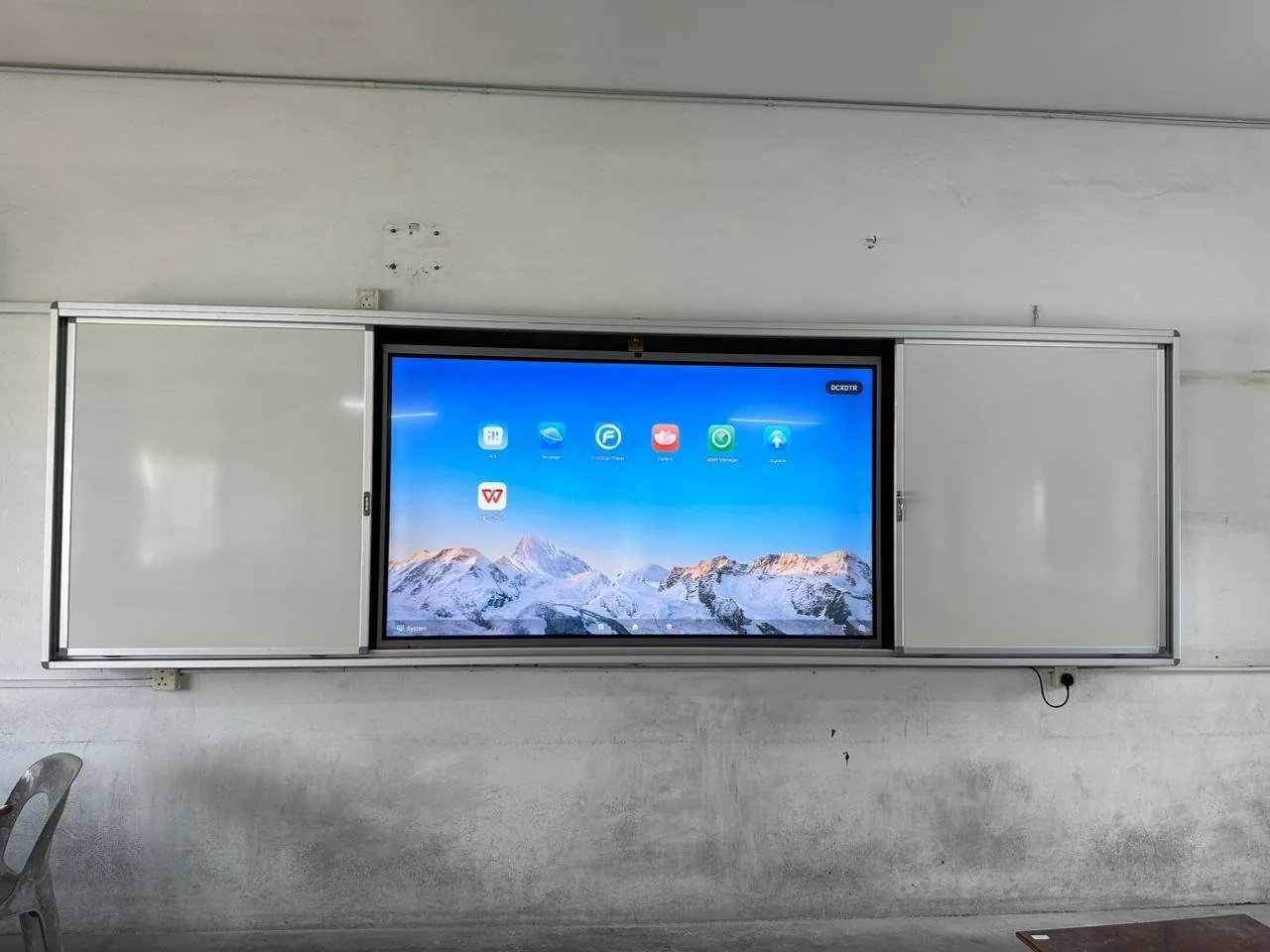 Interactive Panel with Sliding Board
