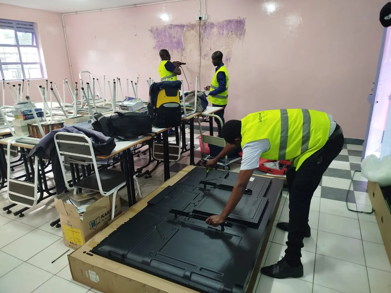 Interactive Flat Panel Installation